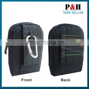 Small Nylon Buckle Bag/Case for M Series Cameras Slice - Black thumbnail-3
