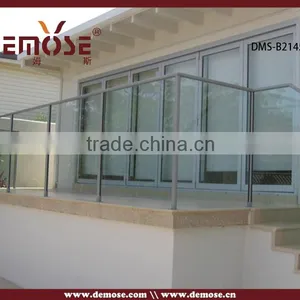 Indoor Stainless Steel Glass Railings Banisters thumbnail-1