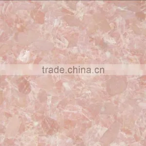 Rose Quartz Crystal Slab Polished for Counter Top Decor thumbnail-1
