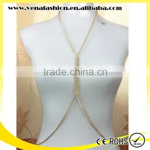 Lower Moq Roll Body Jewelry Chain, Slave Body Chain thumbnail-1