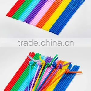 Hot Sale Artistic Straws Plastic Drinking Straw thumbnail-1