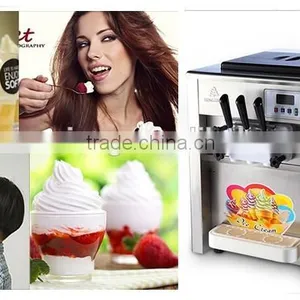 1.8KW Mini Soft Ice Cream Powder Mix Machine thumbnail-1