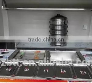 Multicolors Mobile Street Food Vending Cart/movable Kiosk/vending Trailer for Sale thumbnail-3