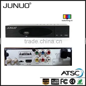 JUNUO Shenzhen Manufacture OEM Cheap Quality hd 1080p H.264 Mstar tv Tuner Mexico Digital tv Receiver ATSC thumbnail-4