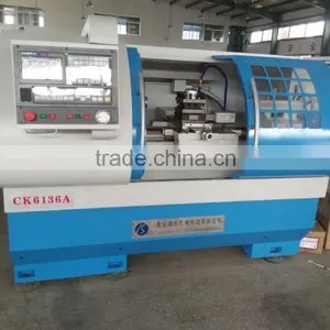 Cnc Lathe Machine Price CK6136A With Hydraulic Chuck Auto Bar Feeder thumbnail-2