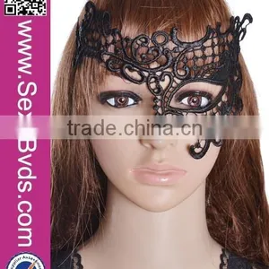 Wholesale Fashion Black Lace Masquerade Masks thumbnail-3
