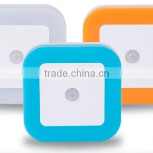 Color Changing LED Night Light Lamp,Motion Sensor LED Night Light Sensor,LED Night Light Wall Plug In thumbnail-1