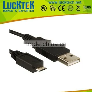 ORIGINAL USB A MALE TO MICRO B MALE USB CABLE FOR SMART MOBILE PHONES thumbnail-1