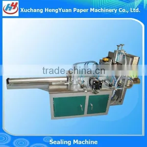 Semi Automatic Packing Line , Toilet Roll Tissue Packaging Machine thumbnail-1