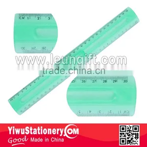 30cm Plastic Ruler With Handle thumbnail-1