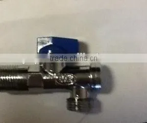 1/2"*3/4" Zinc Angle Valve Made in China Yuhuan Manufacturer thumbnail-2
