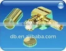 50 Ohm Connector- RF Crimp MCX Right Angle Connector thumbnail-1