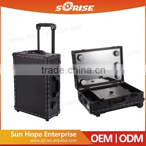 Sunrise Pvc Portable Makeup Vanity Case thumbnail-1