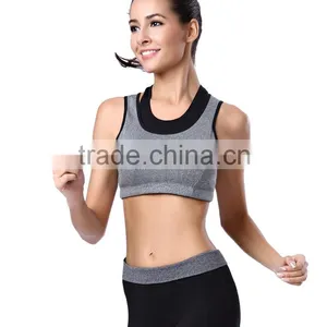 Women Sport Bra ,fitness Running Quick Dry Bra, Female Yoga Fake Two Sport Bra WA20 thumbnail-2