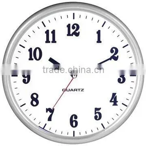 Plastic Wall Clock, With Custom Made Clock Dial thumbnail-1