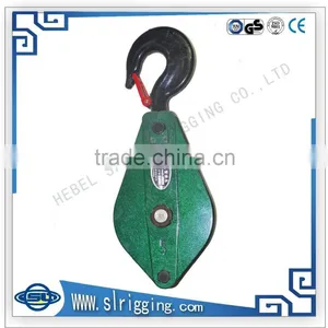 Lifting Tackle High Quality Single Swivel Pulley Block With Hook thumbnail-1