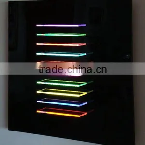 Edge Lit Acrylic Light Tape Shelves thumbnail-3