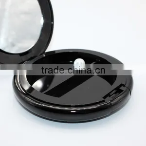Round Compact Powder Container With Mirror thumbnail-4