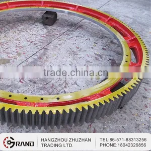 Forged Custom Mechanical Flywheel Ring Gear for Ball Mill Cement Mill Coal Mill thumbnail-5