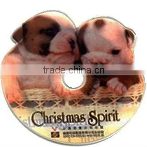 Shaped DVD Replication,Music Disc Replication thumbnail-1
