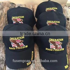 Basic 6 Panels Brush 100% Cotton Baseball Cap thumbnail-1