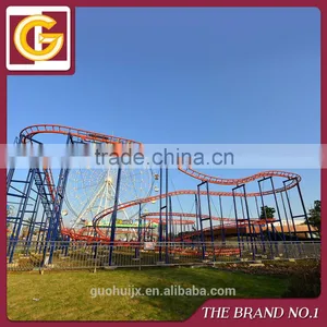 Kids Pop Outdoor Roller Coaster in The Theme Park thumbnail-1