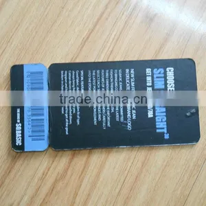 Slik Printing Black Cardboard Hangtag thumbnail-1