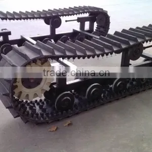 Rubber Track Chassis Rubber Track Undercarriage thumbnail-1
