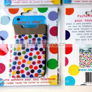 Lycra Phone Sticker Card Holder for All Phones thumbnail-1