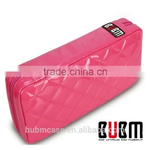 Red 64 Capacity PU Leather Cover DVD Case CD Holder Personalized cd Case Multi Disc Dvd Cases thumbnail-1
