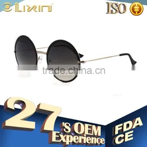 Newest Street Style Classical Circle Metal Sunglasses 511JT48033 thumbnail-1
