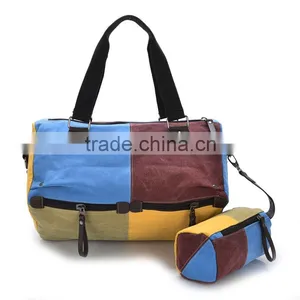 Vintage Canvas Messenger Bag With Custom Design thumbnail-1