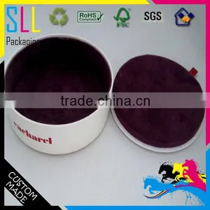 Custom Round Velvet Box thumbnail-1