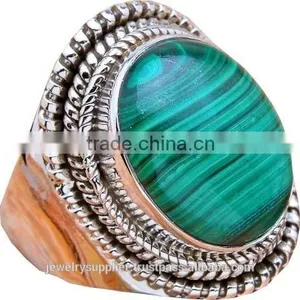 Artistical Garnet Natural Gemstone Silver Jewelry 925 Sterling Handmade Jewellery Manufacture Rings thumbnail-1