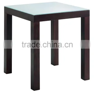 Hot Sale New Design Glass Table Top Wooden Coffee Table thumbnail-1