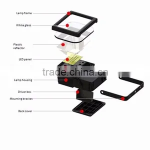Wholesale gs Ip44 Waterproof High Power 3000 Lumen 10w Led Flood Light Smd Fixture High Lumen,outdoor Led Smd Floodlight 10w thumbnail-4