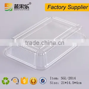 OEM Welcome PET Pepper Packing Trays on Supermarket thumbnail-5
