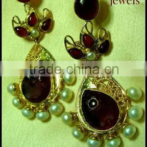 Fish Eye Craved Earring thumbnail-1