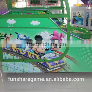 Micky Mouse Coin Operated Basketball Game Machine For Kids thumbnail-2