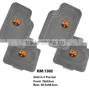 PVC Environmental Material Factory Outlet Car Mat With Carpet thumbnail-3