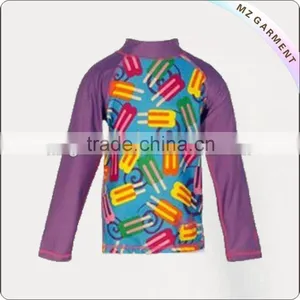 Girls Long Sleeve uv Protection Swimwear thumbnail-1
