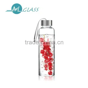 Water Bottle With Portable Lid Travel Bottle Set thumbnail-1