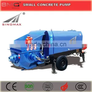 20m3, 25m3, 30m3 40m3 Small Portable Concrete Pump, Mini Mobile Concrete Pump, Trailer Mounted Concrete Pump for Sale thumbnail-1