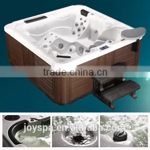 High Quality Whirlpool Spa Hot Tub With 1 Lounger Cheap Hot Tub JY8011 thumbnail-1