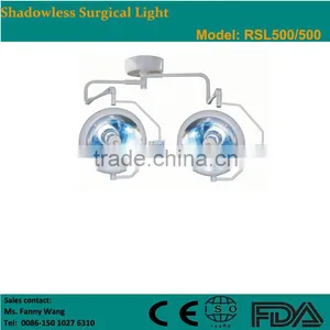 Overall Reflection Type Ceiling Shadowless Nuerosurgery LED Operating Lamp thumbnail-1