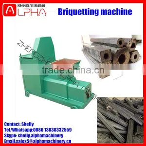 Automatic Charcoal Briquette Machine Wood Briquetting Machine thumbnail-1