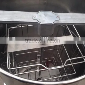 2016 New Style Stainless Steel 2 Frames Honey Extractor by Manual Hot Sale thumbnail-4
