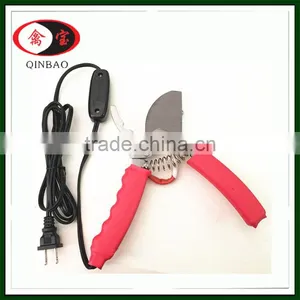 Stainless Steel Electric Pig Tail Cutting Clamp Scissors for Pigs Farm Instrument thumbnail-2