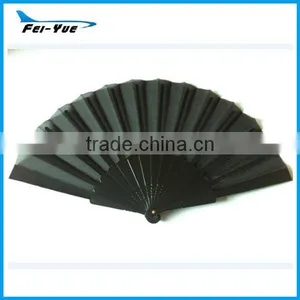 PP Type and Custom Logo White Plastic Hand Fan thumbnail-3