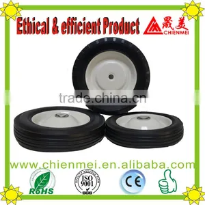 High Quality 6"X1.5 Solid Rubber Wheel/Metal Rim Wheel/Pneumatic Wheels/Ruled Wheel thumbnail-3